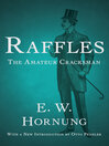 Cover image for Raffles - The Amateur Cracksman
